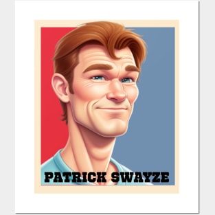 2D Patrick Swayze Posters and Art